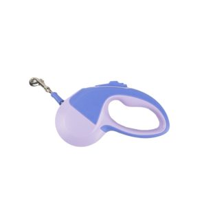 Correa Retractil Con Luz Led Para Mascotas