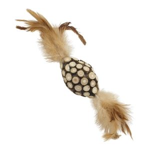 Juguete Matatabi Con Plumas