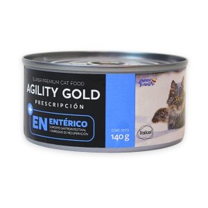 Agility Gold Enterico Gatos 140G
