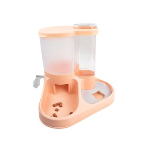 Comedero Con Palanca Para Administar Comida Para Mascotas