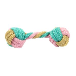 Juguete Mancuerna De Cuerda Para Mascotas