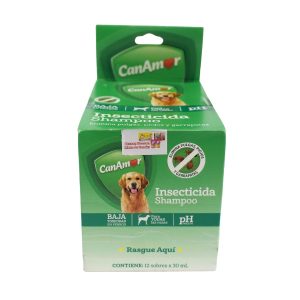 Caja Shampoo Insecticida X 12 Sobres