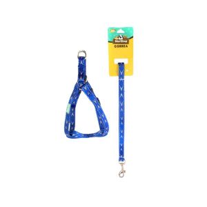 Arnés Con Correa Plana  Para Mascotas Talla M