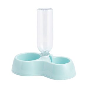 Comedero Doble Con Botella