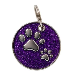 Placa Redonda Con Huellas