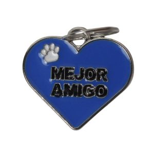 Placa Corazón Para Mascotas