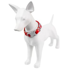 Collar Estampado De Huesos