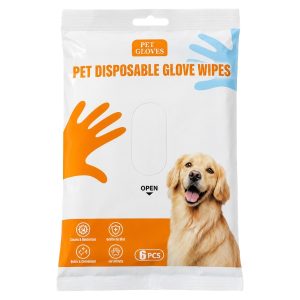 Guantes Húmedos Desechables Para Mascotas