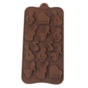 Molde Para Repostería De Instrumentos