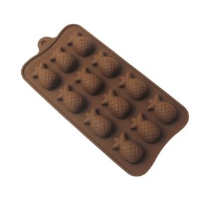 Molde De Repostería X12 En Forma De Piña